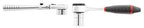 USAG U06100001-610 1/4" EFK - Assortment with short hexagonal sockets and reversible ratchet in bimaterial box (11 pcs.)