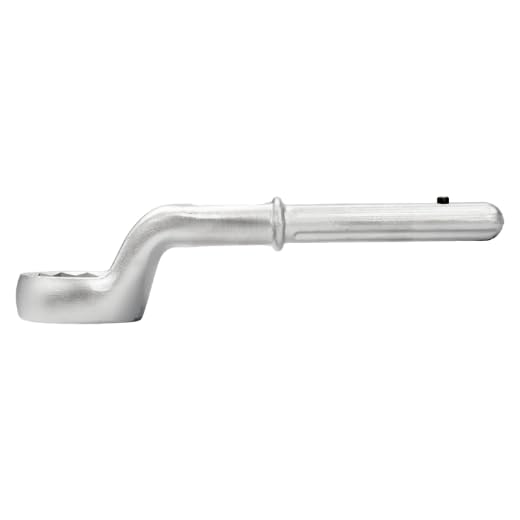 Bahco 310M-65 IR310M-65 Double Hex Ring End Heavy Duty Wrench, Silver