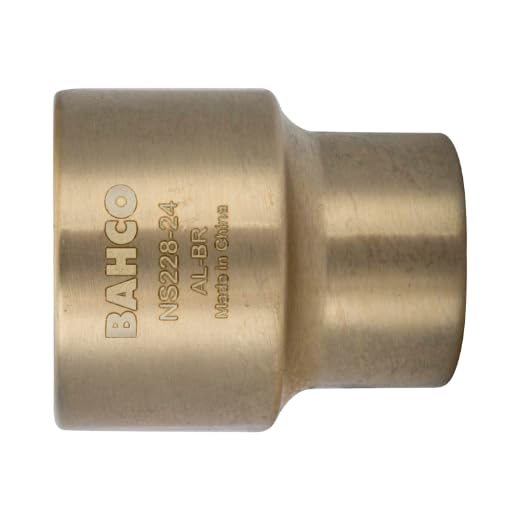 BAHCO BHNS228-24 NS 1" Hex SOKCET AL-BR 24 mm