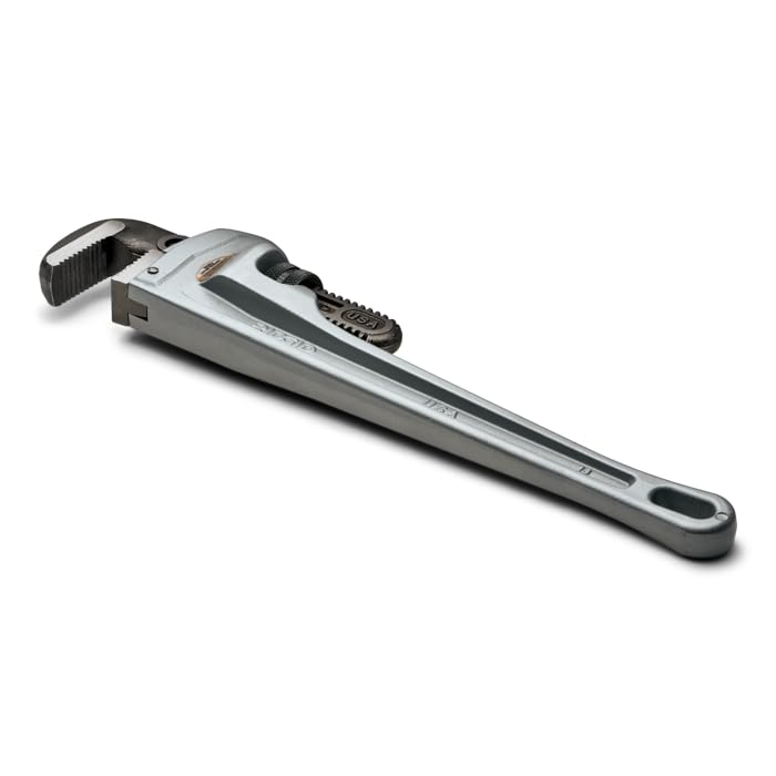 Wright Tool 24" - Max Pipe Dia. 3" Heavy Duty Aluminum Pipe Wrench