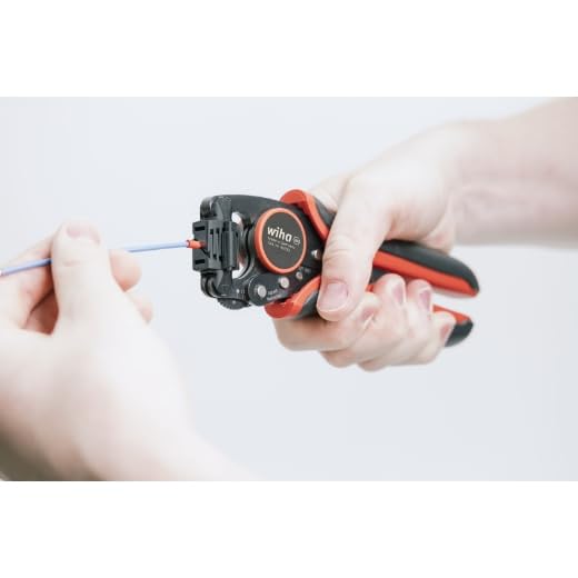 Wiha 45223 Crimpzange Aderendhülsen 0.08 up to 16mm², Red