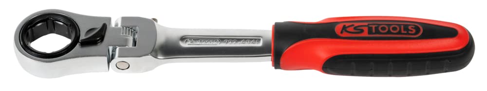 KS Tools 922.4040 Through Socket Set 3/8 Inch + 1/2 Inch 10 to 24 mm TRIPLEPLUS Range Male Drive 19 mm Satin Chrome Finish 17 Pieces