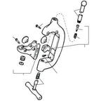 Ridgid 33345 44-S Pipe Cutter Wheel Housings - C508X 44S Whl Hsg