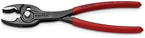 2 Pc Pliers Wrench Set w/Keeper Pouch & TwinGrip Pliers