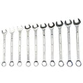 ATD Tools 1110 10 Pc. 12 Point Metric Jumbo Raised Panel Combination Wrench Set