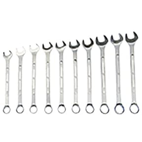 ATD Tools 1110 10 Pc. 12 Point Metric Jumbo Raised Panel Combination Wrench Set