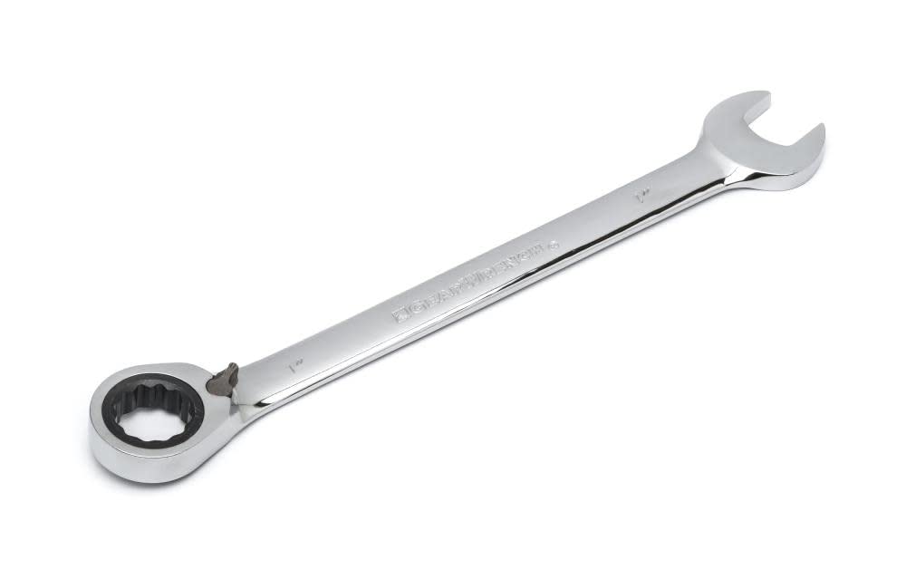 GEARWRENCH 13 Pc. 12 Pt. Reversible Ratcheting Combination Wrench Set with Tool Roll, SAE - 9509RN