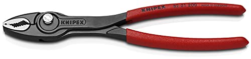 2 Pc Pliers Wrench Set w/Keeper Pouch & TwinGrip Pliers