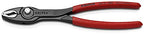 2 Pc Pliers Wrench Set w/Keeper Pouch & TwinGrip Pliers