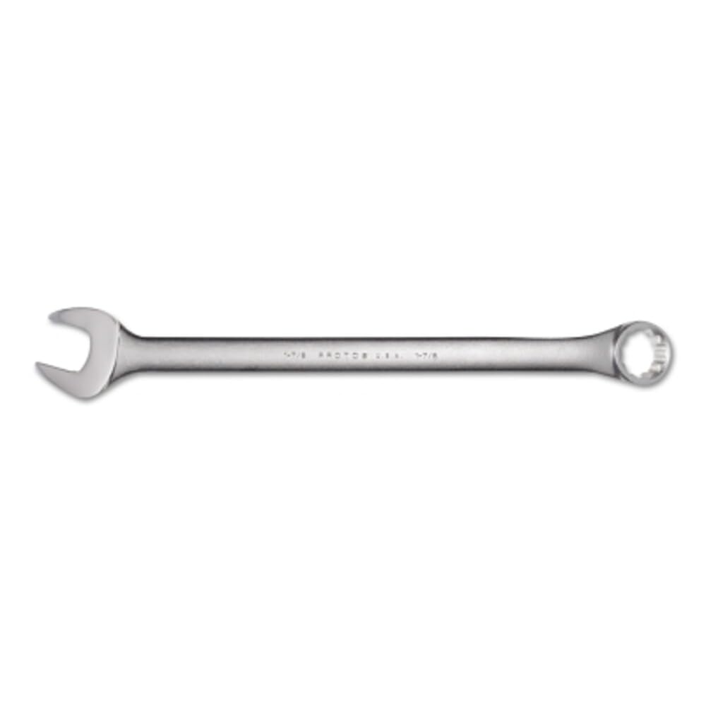 Proto Combo Wrench,Steel,SAE,15 deg. (J1260)