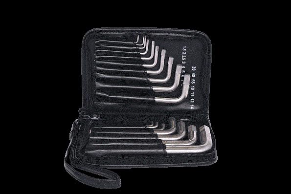 TITANplus Hex key set, 17 pcs