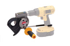 IDEAL Electrical 35-078 PowerBlade Drill-Powered Cable Cutter, Cuts 750 MCM Copper / 1000 MCM Aluminum, 1-1/2” Jaw, Fits 3/8” Drill, Heavy-Duty Electrician Wire Cutting Tool