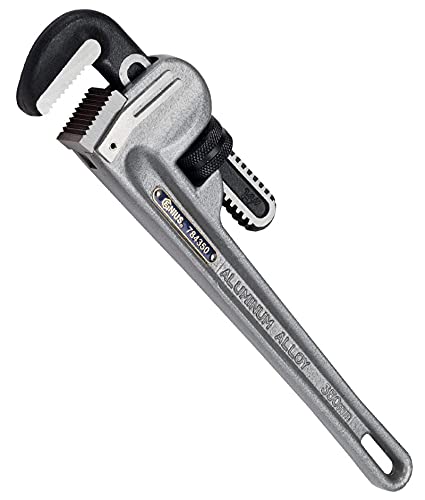 Genius Tools Aluminum Pipe Wrench, 910mmL - 784910
