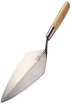 Kraft Tool RO116-13L W. Rose Limber Narrow London Brick Trowel with 6-Inch Wood Handle, Standard Shank, 13-Inch