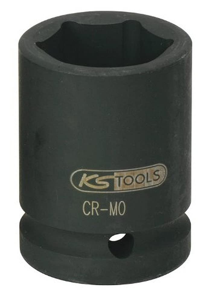 Hexagon impact socket, short, 1", 80mm