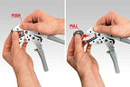 Silver Line by Weidmüller 485850 Tool Flex Crimping Set 5 Interchangeable Inserts, Including Wire End Ferrules, Insulated Connectors, Blade Terminals