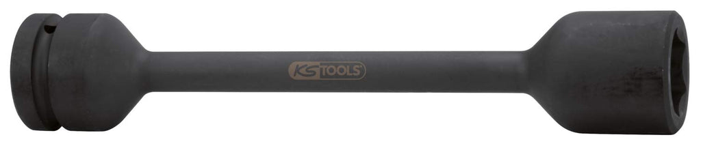 1" Hexagon torque impact socket, extra deep, 33mm, 550Nm