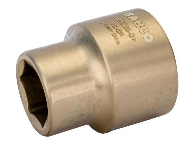 BAHCO BHNS228-24 NS 1" Hex SOKCET AL-BR 24 mm