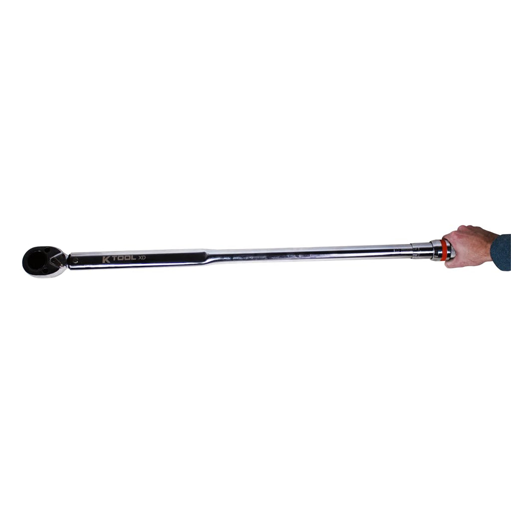 K Tool International Torque Wrench 3/4 Inch Drive 600 Foot/Pounds