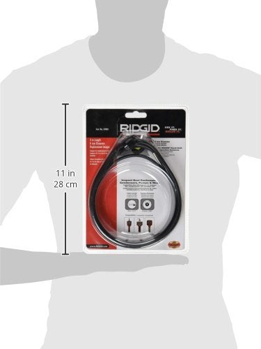 RIDGID 37093 6-mm Imager Head Accessory with 4-meter Cable, Camera Head, RIDGID SeeSnake Parts