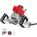 43° Electric Tile Bevel Cutter, 1800W Electric Tile Chamfering Machine, w/Water Pump,Double Handle Design, Speed 13000RPM, for Home Improvement
