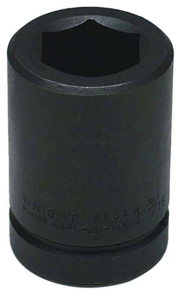 Wright Tool 8980 1" Drive 6 Point Deep Impact Socket, 2-1/2"