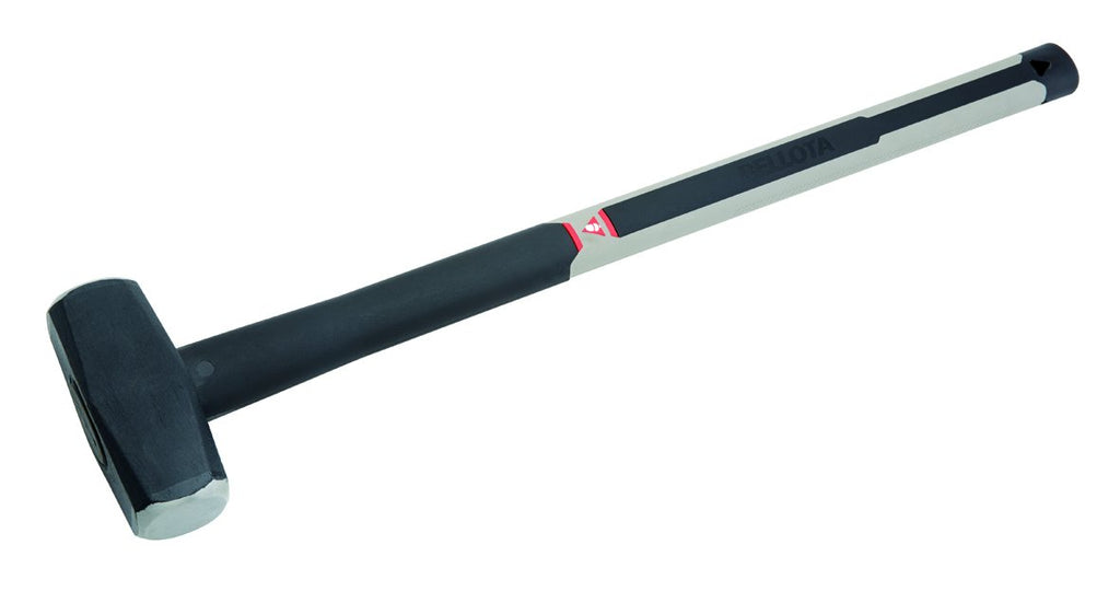 Straight-face mallet with carbon fibre handle 5 kg for demolition work