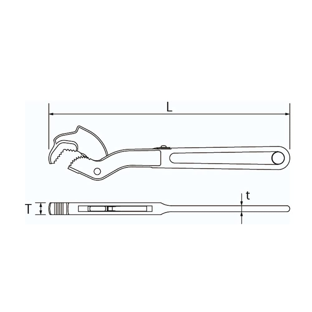 Quick Wrench, Universal Quick Adjustable Wrench, Suitable for Home Improvement and Engineering(12 inches)