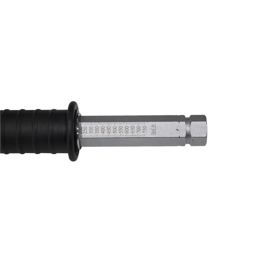 K Tool International HD4B750 Break Back Torque Wrench, 1 Inch Drive, 200 to 750 ft lb Range, Plus Minus 4 Percent Accuracy, Heavy Duty Calibration Design