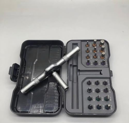 24-in-1 Ratchet Screwdriver Set - Multi-Function Household Tool with Wrenches, Screwdriver Bits & Disassembly Heads - Versatile Black Multi-Use Tool for Home Improvement