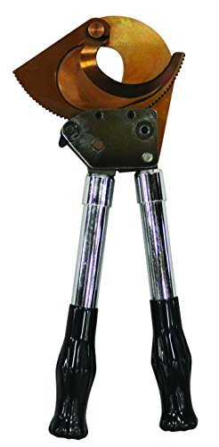 Southwire Cable Cutter - Heavy-Duty Ratcheting Tool for Clean Cuts - Optimized Blade Design - Reversible Cutter Head - 1000 MCM Copper & Aluminum Cables