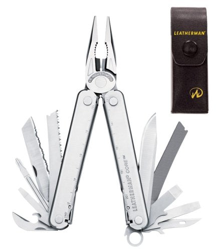 Leatherman 830146 Core Pocket Multi-Tool with Leather Sheath