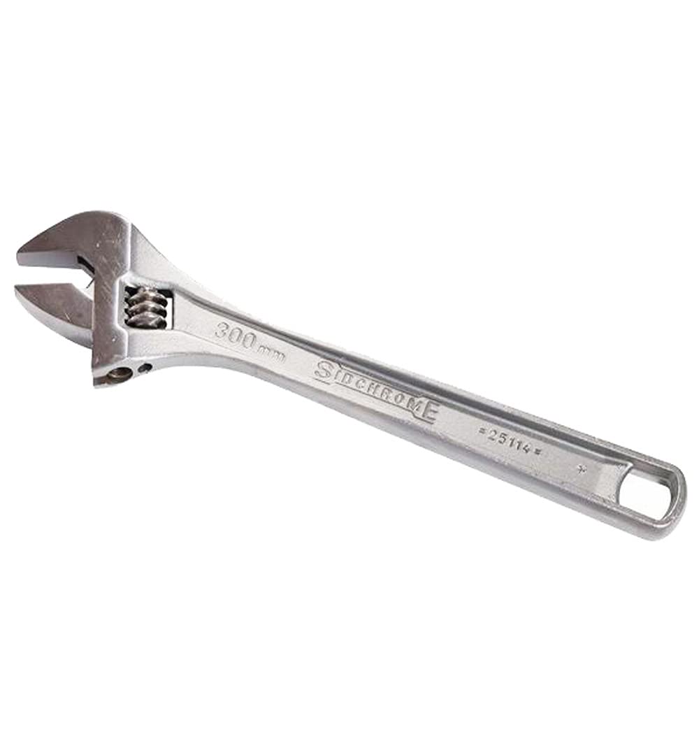 Sidchrome SCMT25116 Chrome Premium Adjustable Wrench, Size 450 mm