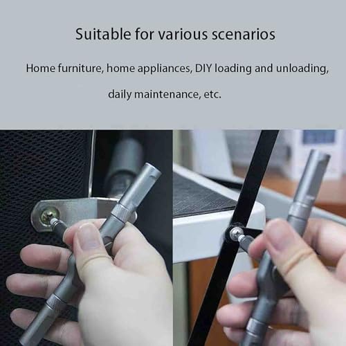 24-in-1 Ratchet Screwdriver Set - Multi-Function Household Tool with Wrenches, Screwdriver Bits & Disassembly Heads - Versatile Black Multi-Use Tool for Home Improvement