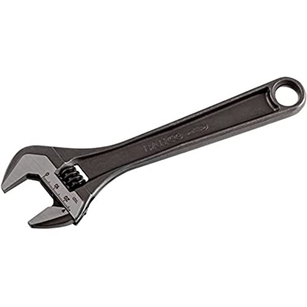 Bahco 8075 IP Black-Finished Adjustable Wrench In Industrial Pack, Grey, 18-Inch, 53 mm