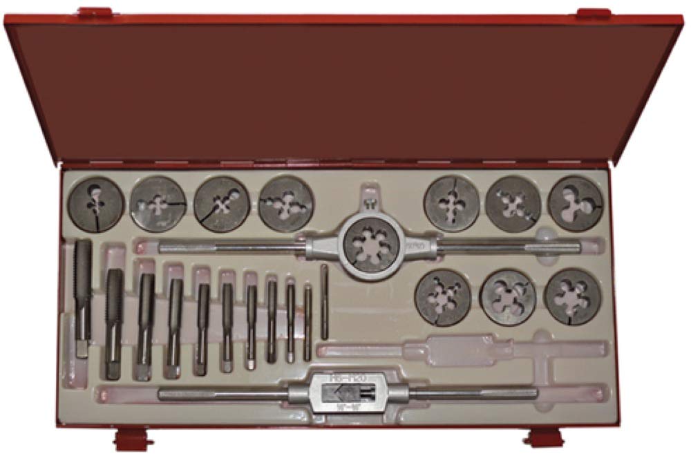 TDS24MH HSS Metric Tap & Round Die Set (24 Piece)