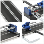Precision Manual Tile Cutting Machine with Double Track & Infrared Positioning for Accurate Cuts in Construction, Renovation, DIY Home Improvement Projects