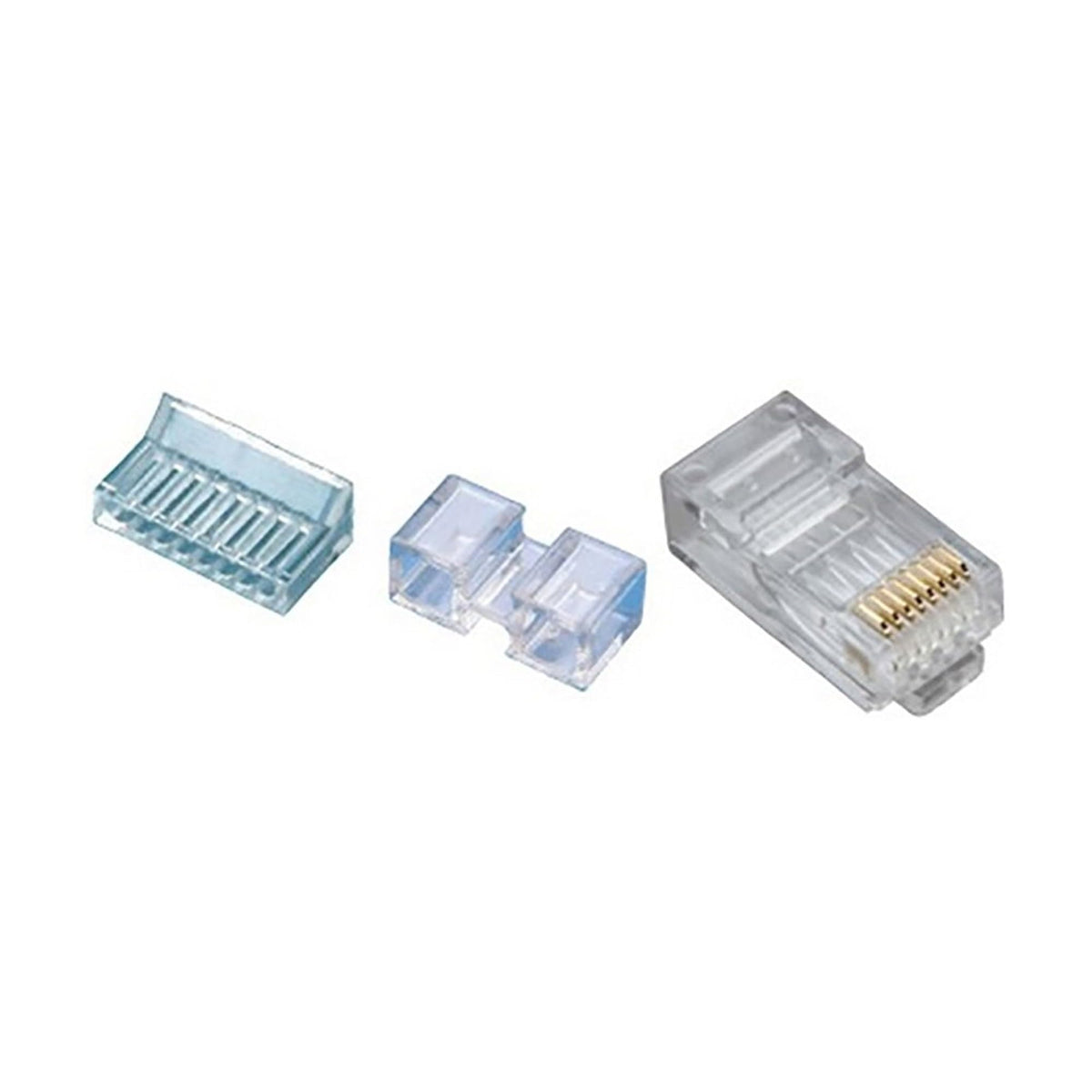 Platinum Tools 106150 RJ-45 Round-Solid 3 Prong, 500-Pack