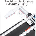 Precision Manual Tile Cutting Machine with Double Track & Infrared Positioning for Accurate Cuts in Construction, Renovation, DIY Home Improvement Projects