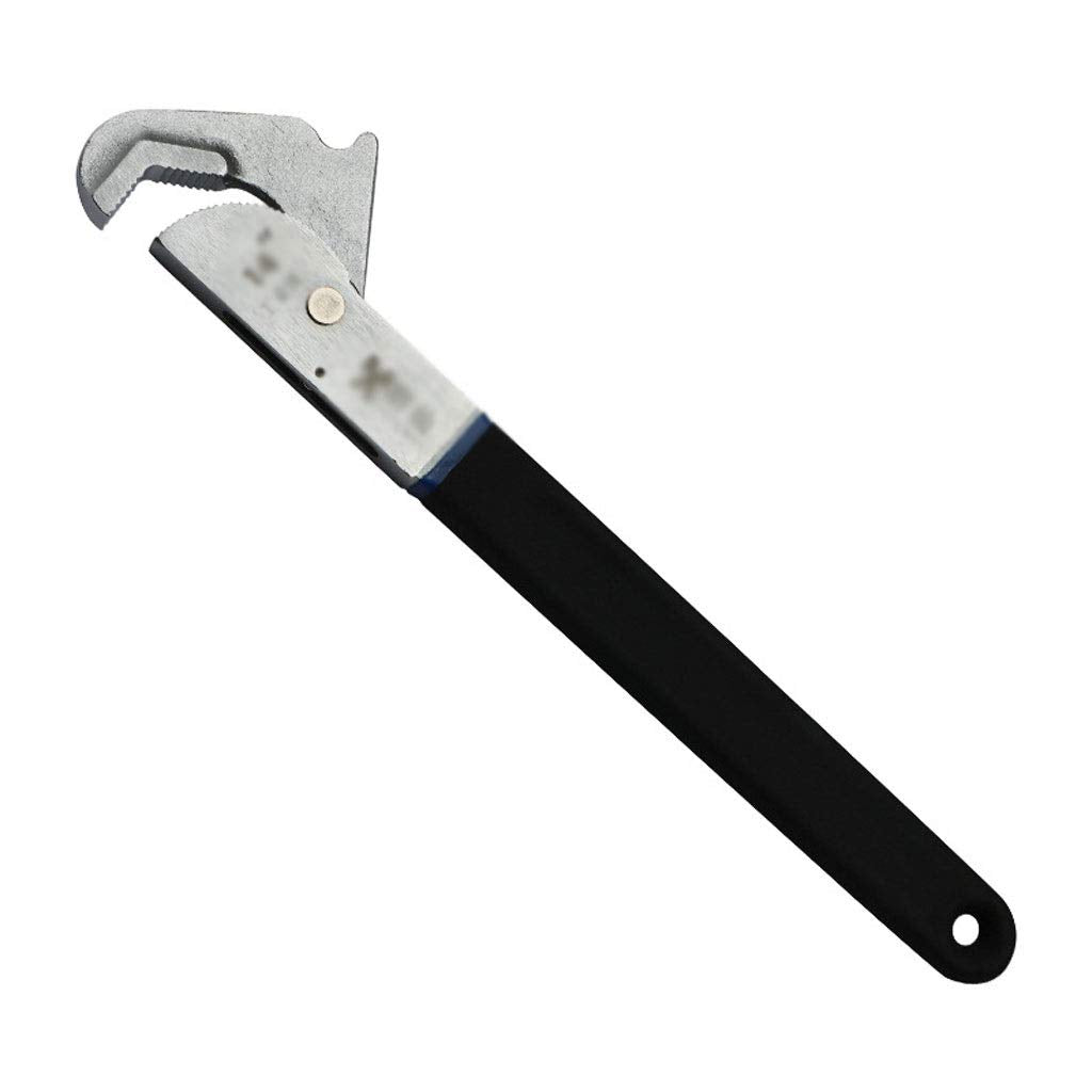 Universal Wrench Multifunction Adjustable Pipe Spanner Tool 4-16 Inch Home Hand Tools Quick Snap Grip
