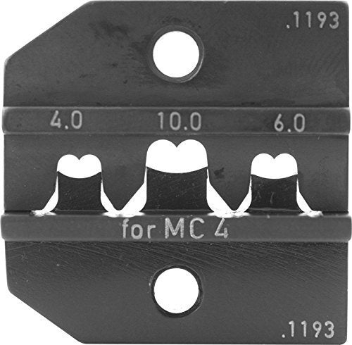 Rennsteig 624 1193 3 0 12.1193 Crimping Die Set, Multi-Colour