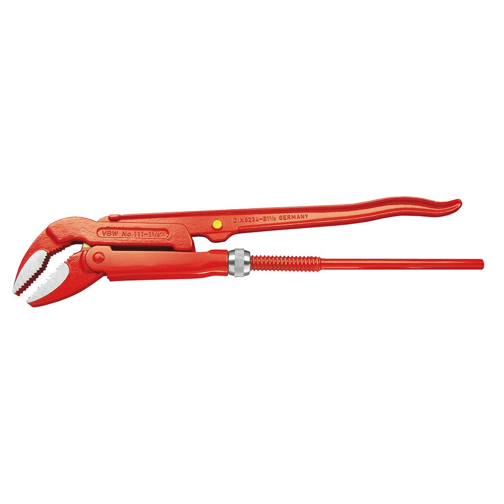 VBW 111020 Corner Pipe Wrench, Red, 50.8 mm