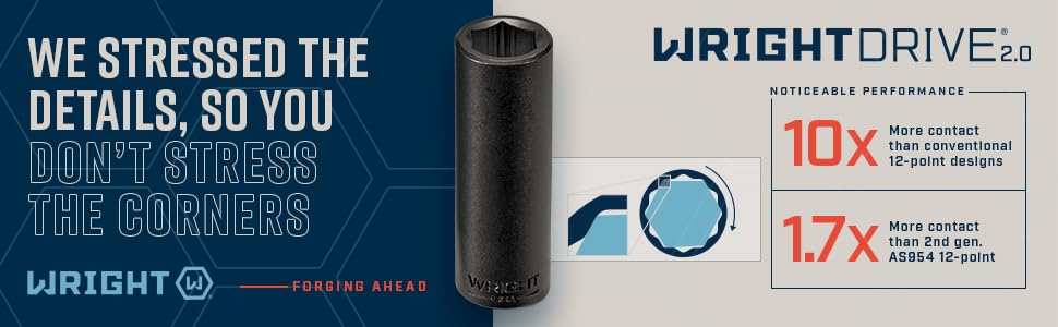 Wright Tool 223 1/4 Inch Drive 25 Piece Metal Boxed Set 6 Point Standard Deep Sockets Ratchet Spinner Universal Extensions Made in USA Wright Drive 2.0
