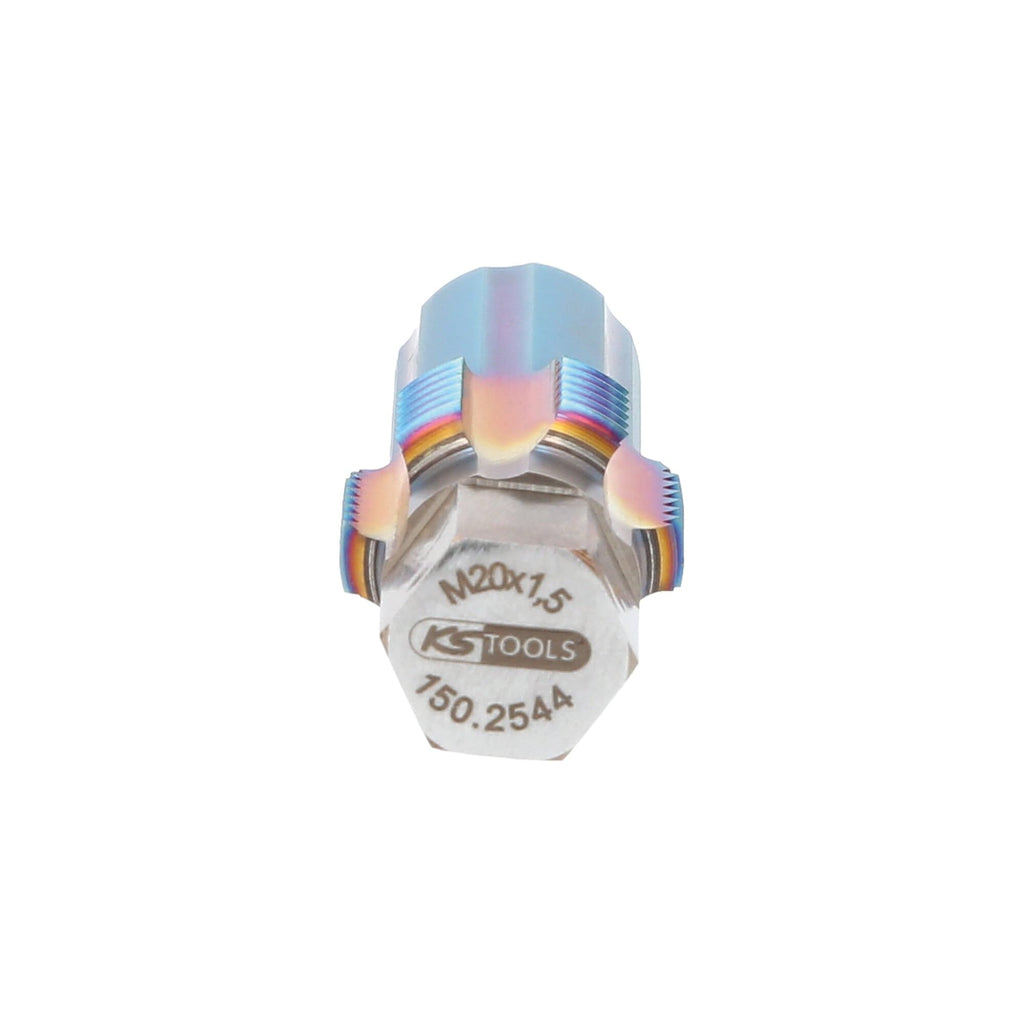 KS Tools 150.2544 Tap with Guide Bolt for NOX Sensors M20 x 1.5