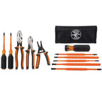 Klein Tools Insulated Screwdriver and Multi-Bit Tool Set Bundle (5 Pieces)