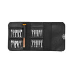 25 in 1 Portable Leather Bag Screwdriver Set Home Maintenance Disassembly Tools