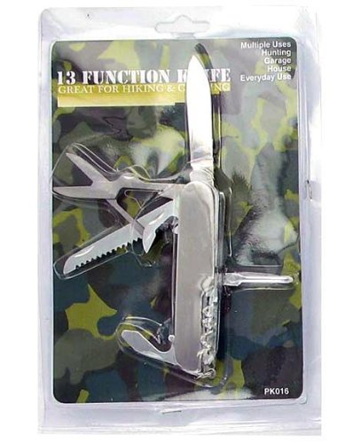 13 Function Pocket Tool Knife - Case of 72