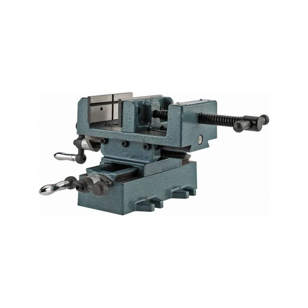 Wilton 4" Cross Slide Drill Press Vise (CS4) and Forney Tap Magic Industrial Pro Cutting Fluid Bundle