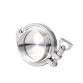 304 Stainless Steel Sanitary Pipe Fittings Kit - Weld Ferrule, End Cap, Tri Clamp & Silicone Gasket for Home Improvement(154mmx167)