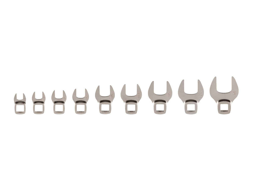 TEKTON 3/8 Inch Drive Crowfoot Wrench Set, 30-Piece | WCF94302